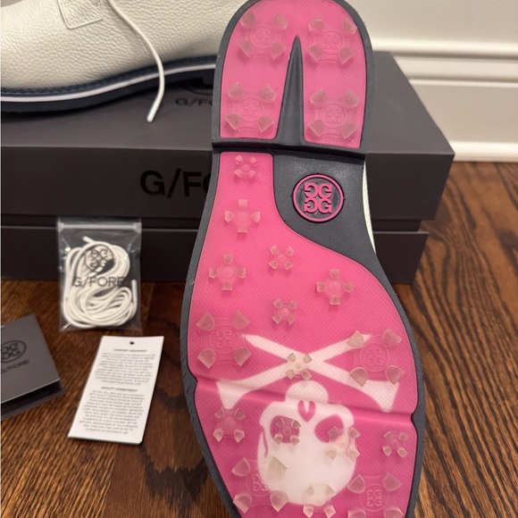 G/fore Men's Grosgrain Gallivanter Golf Shoe NWT - Picture 3 of 6